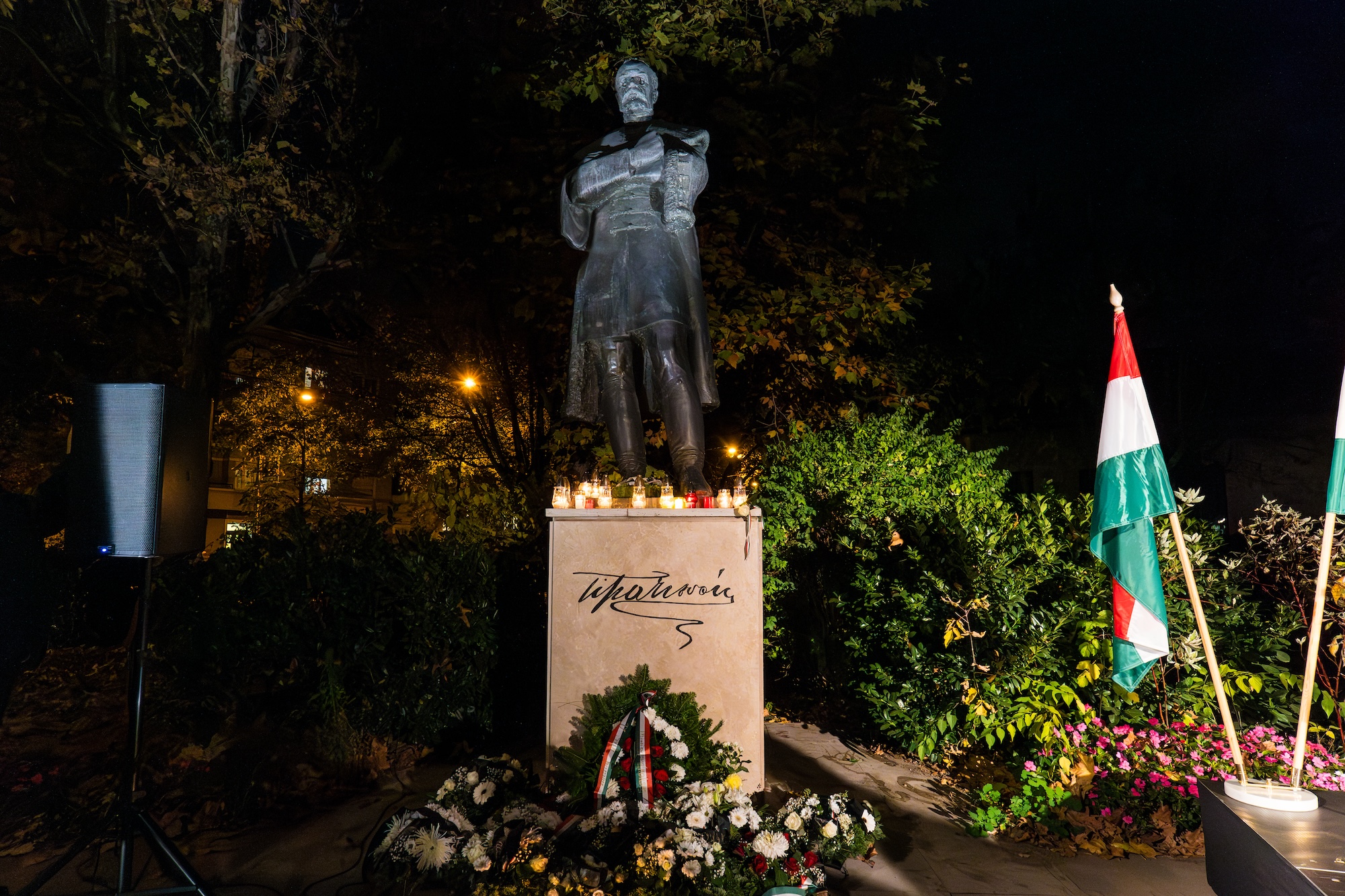 Tisza Istvánra, Magyarország mártír miniszterelnökére emlékeztünk halálának 106. évfordulóján.